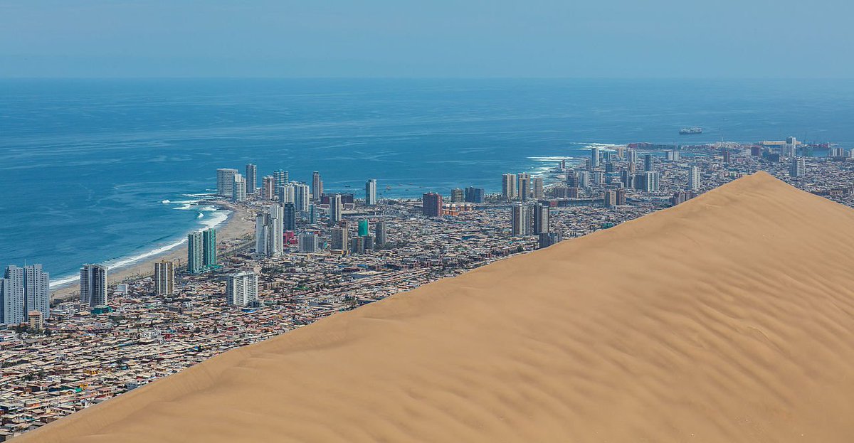 blrhc's tweet photo. The Dragon Dune near the city of Iquique in northern Chile is approximately 20,000 years old. https://t.co/oznt6hApMq