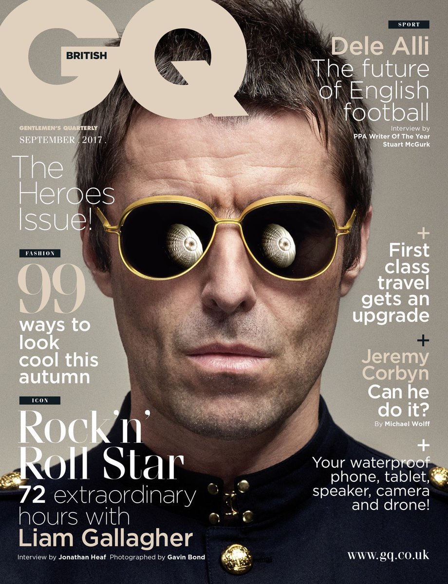 TheMagVault's tweet photo. Brand new @BritishGQ out now with @liamgallagher and @Dele_Alli. Get the next six issues for £15 here: https://t.co/tihA5iQ3Dd https://t.co/FHSsX9D9Hq