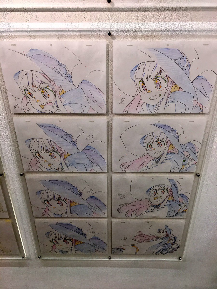 LWA原画展へ遊びに行きました。見ているだけで、どっきどきのわっくわくになるステキ空間。 楽しかったです、リュオーン! 