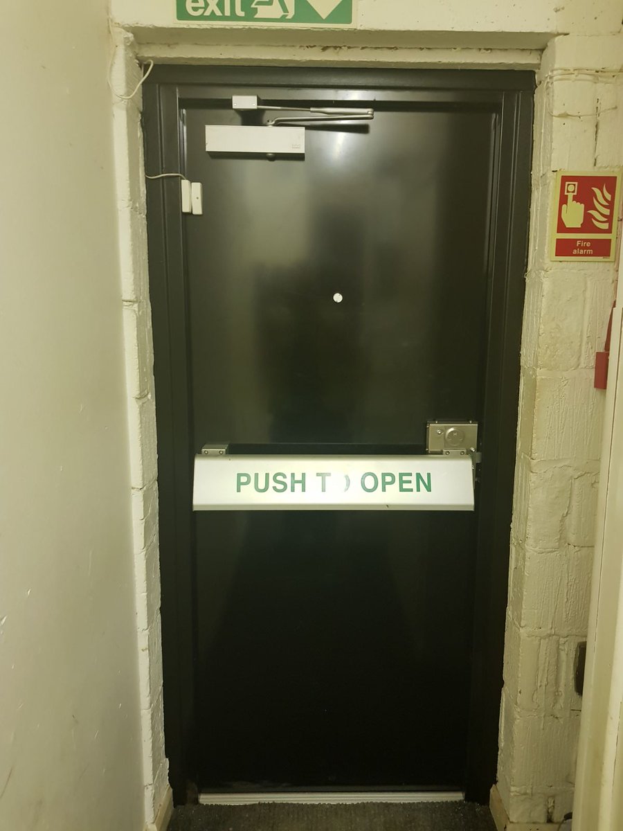 BandWWindowCo's tweet photo. More @BradburyGroup high security doors fitted around the country #theblackandwhitewindowco #teamwork #highsecurity #fireexitdoors https://t.co/ff9BHL0DRs