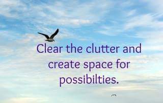 JamieSpiritPage's tweet photo. Fresh Start. #freshstart #cleartheway #removeclutter #freedom #release #freeasabird #detoxyourlife #newenergy https://t.co/3V4Qejz1K3