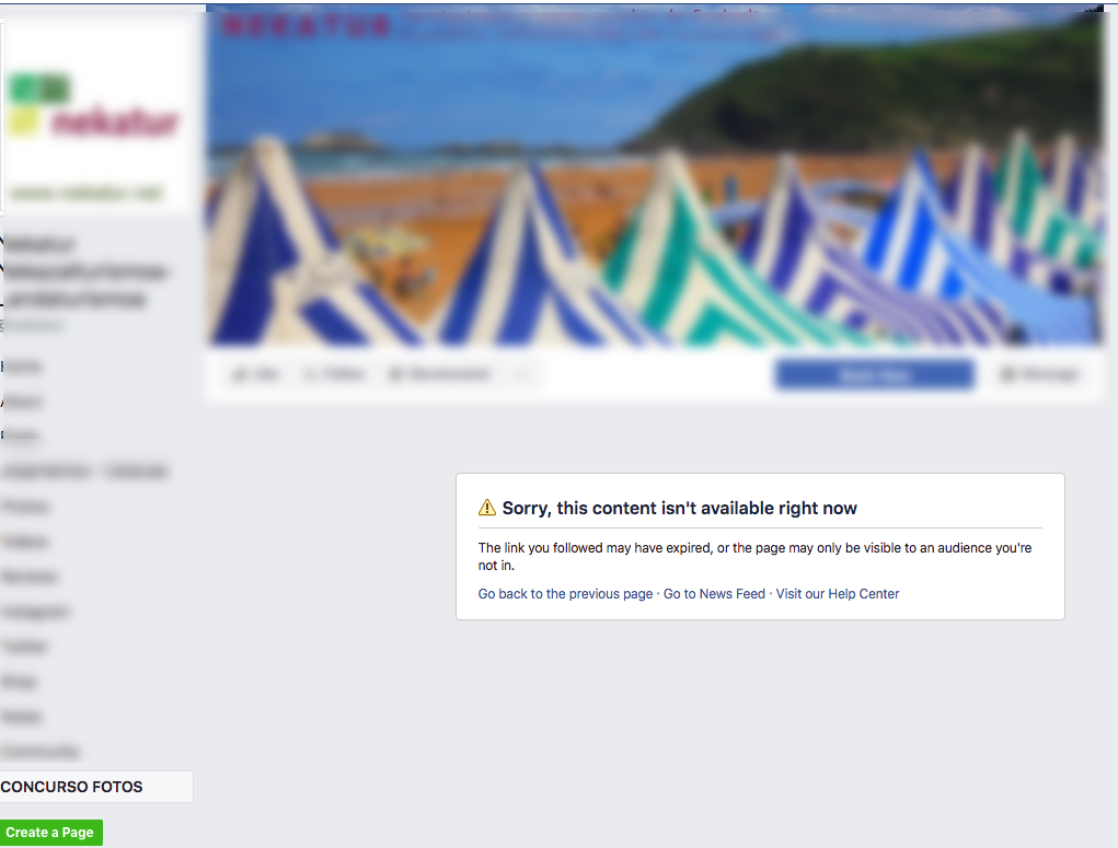 Easypromos's tweet image. [#bugfacebook] Las pestañas de todas las apps muestran un error. Información de solución temporal y evolución: bit.ly/2hjpcUj