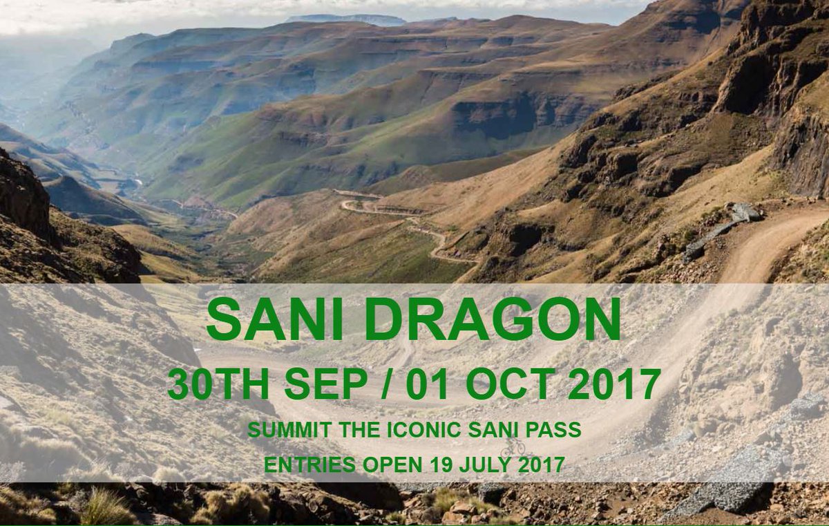 SouthernDrak's tweet photo. #SouthDrakEvent The Sani Dragon is a 2-day MTB stage race, the only MTB event that incorporates the Sani Pass! https://t.co/TJH5mLpU38 https://t.co/O2PRM9XqnU