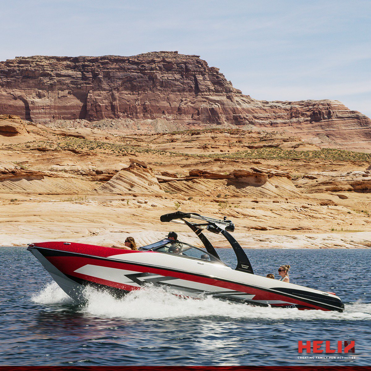 Got the spirit for adventure? Helix boats will provide you and your family a quality time with its fun family activities! #HelixTheArrival