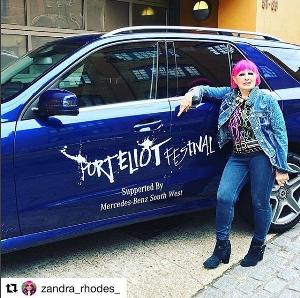 MBSW's tweet photo. A fantastic weekend at one of our favourite local festivals! @PortEliotFest @Zandra_Rhodes
#PortEliot2017 #MBSW #PEF2017 https://t.co/o8KD4Yx9kS
