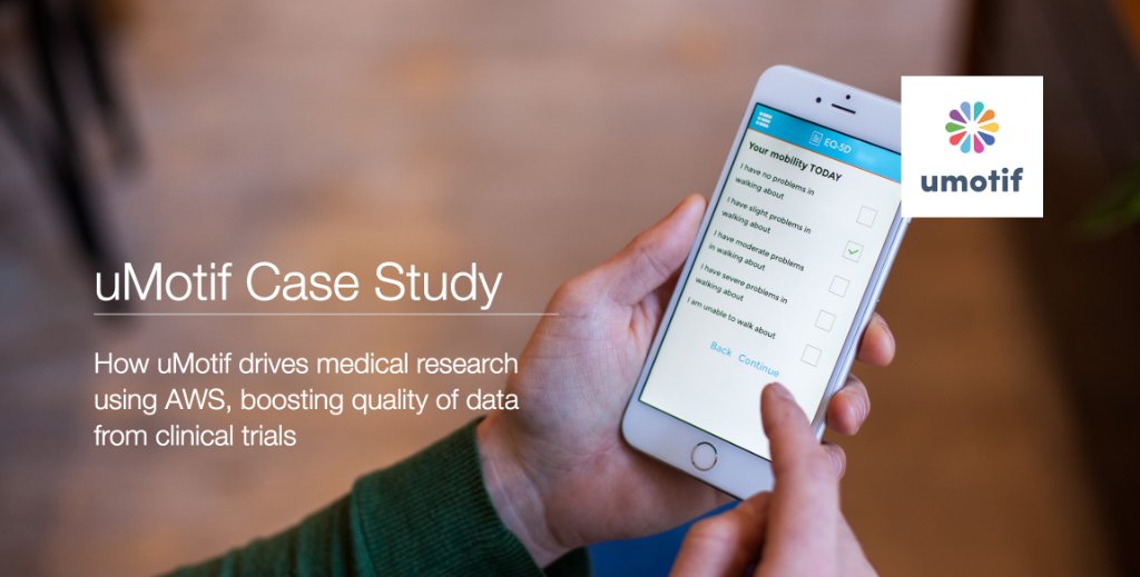38 million data points? No sweat for uMotif, which powers large-scale clinical trial using AWS: gag.gl/Janjj0