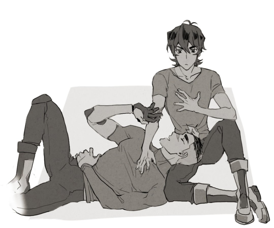 OVERWATan's tweet photo. 그리다보니까 마치 키스가 이 가슴은 내 거임 하고 소유권 주장하는 것 처럼 그려짐 #Sheith https://t.co/AcoFKjPH53