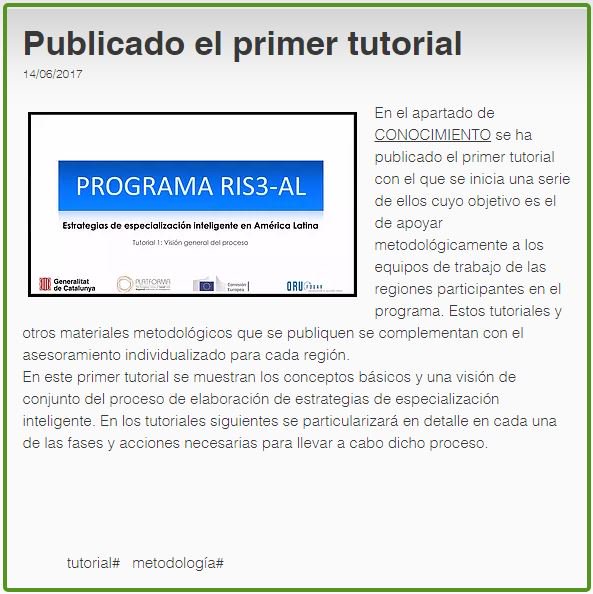 ORUFOGAR's tweet photo. 1r tutorial #RIS3 publicado en la web #RIS3AL del #WorkGroup #Agenda2030 de @ORUFOGAR: https://t.co/1ExIemq0UD @cooperaciocat @Toni_Niubo_H https://t.co/0qfkWH03aZ