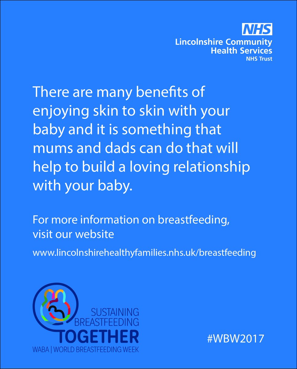 LincsHealthFam's tweet photo. World Breastfeeding Week #WBW2017 https://t.co/VT7JdzkT5F