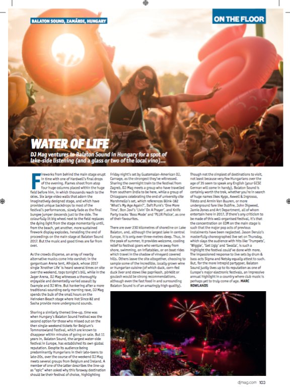 BalatonsoundNED's tweet photo. "Hungary's lakeside party paradise!" - @DJmag over #Sound2017. Check hieronder hun review of hun fotoverslag online: https://t.co/kk8bpKotJF https://t.co/viVTseRYzr