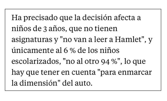 saritavalencia's tweet photo. Según Monica Oltra,¿Sólo se considera importante si nuestros alummn@s leen a Hamlet?la E.Infantil lo es tanto como el resto.
#noteneisniidea https://t.co/P4HwUxau3l