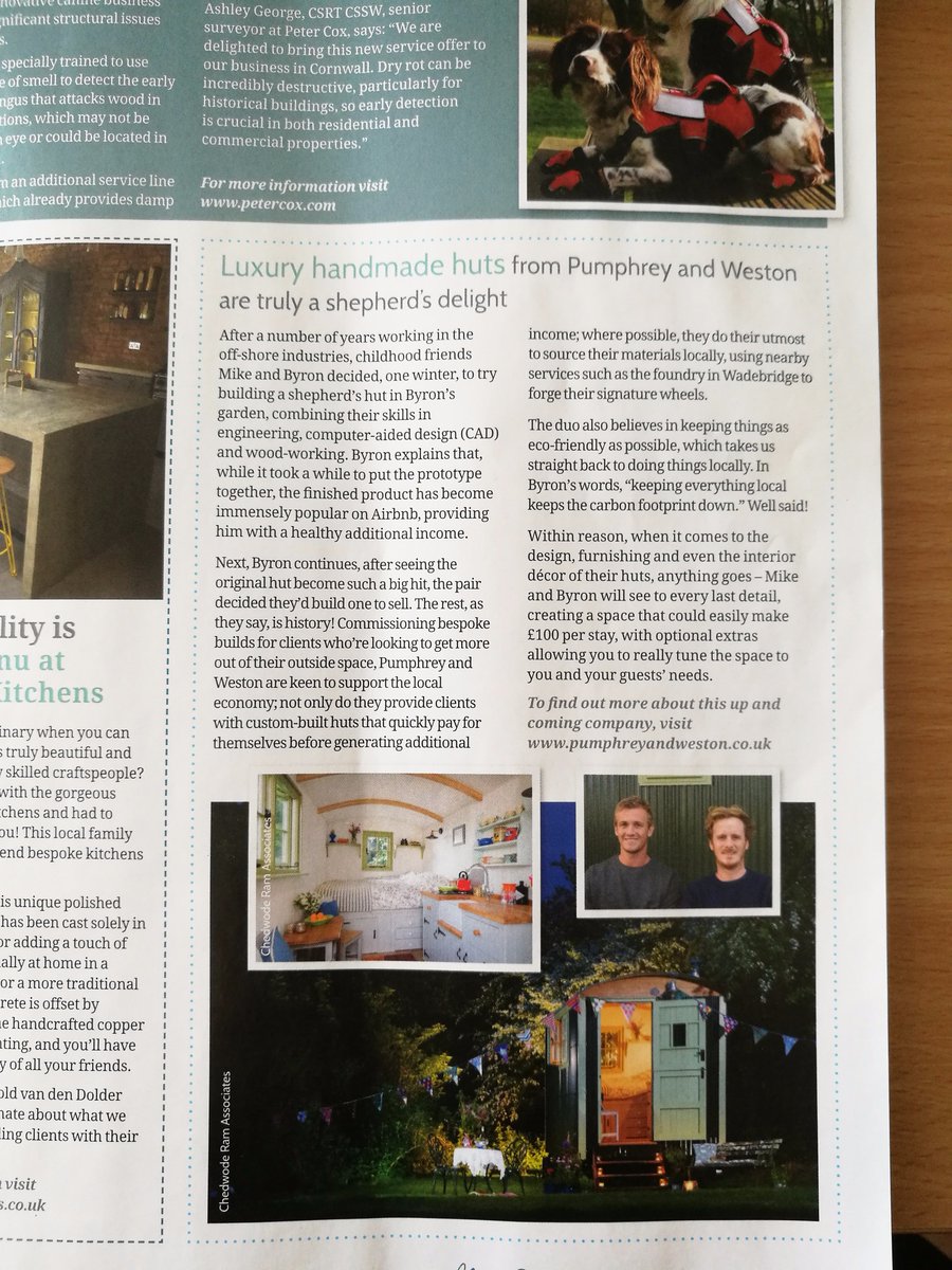 Situ8's tweet photo. Having a read of @CornwallLiving Fantastic ideas for extra space in your home or a form of extra income @LifeSpaceCabins &amp; @pumphreyweston https://t.co/vpg2ss5BBa