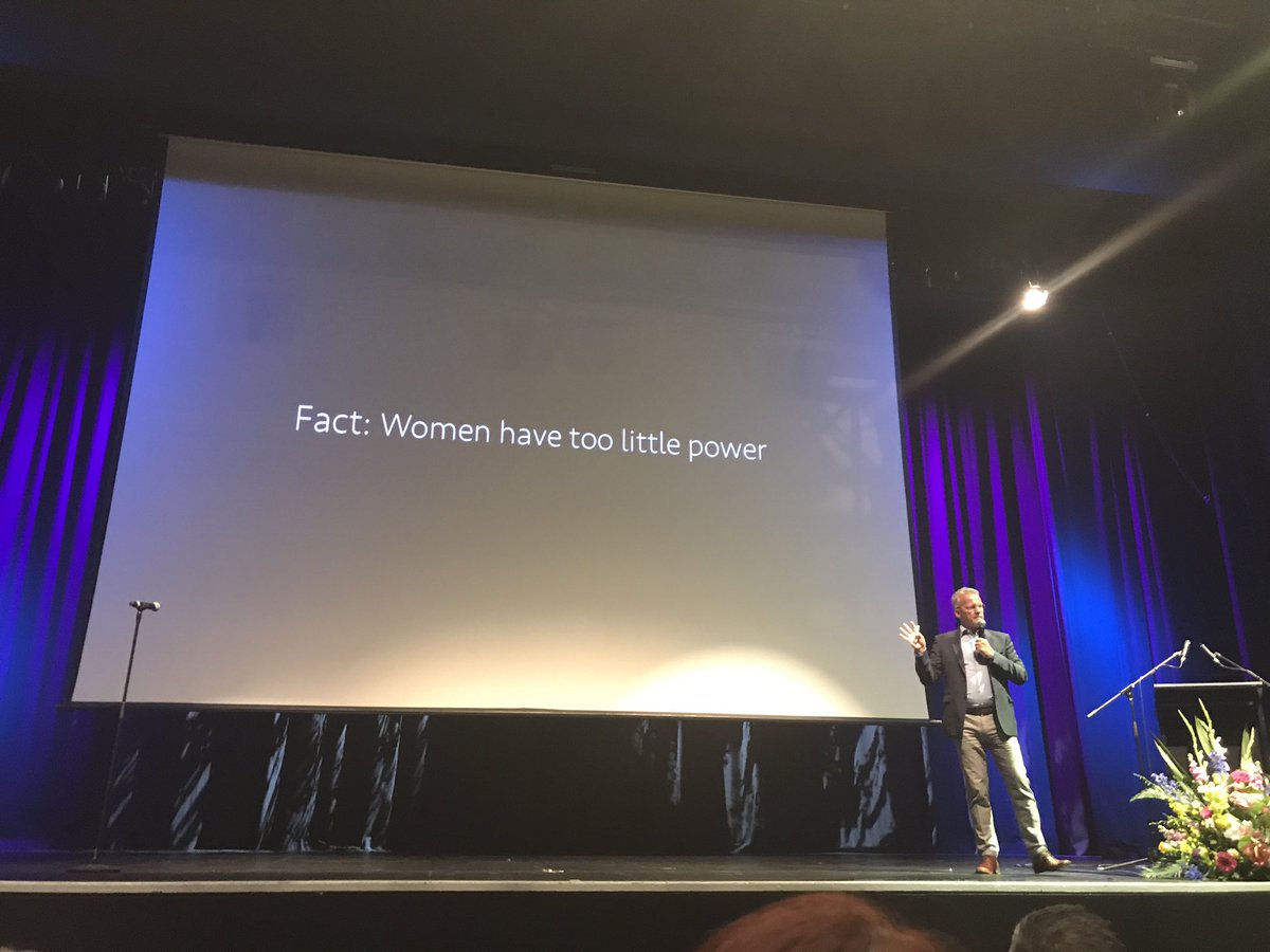 larissamaraga's tweet photo. Pasi Sahlberg... Women have too little power! https://t.co/BtunOlGJMS