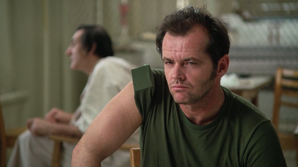 FILMBible's tweet photo. One Flew Over the Cuckoo’s Nest (1975) dir. by Miloš Forman https://t.co/ddK68IeVwO