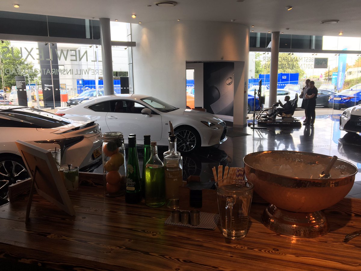 Had great fun at the Lexus car dealership <a href="/LexusHatfield/">Lexus Hatfield</a> #eventbarhire #mocktails #norfolkbarhire #lexus #Hatfield