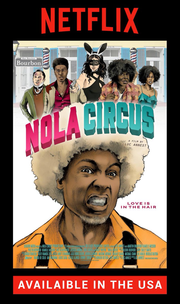 <a href="/NolaCircus/">Nola Circus</a> is available on <a href="/netflix/">Netflix</a> today in the USA. Much laughter guaranteed! <a href="/XLratorMedia/">XLrator Media</a> <a href="/films_pace/">PACE Films</a> <a href="/randomayhem/">dave davis</a> <a href="/MisterBats/">martin BATS bradford</a>