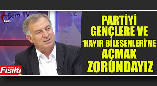 GÖKAN ZEYBEK: PARTİYİ GENÇLERE VE 'HAYIR BİLEŞENLERİ'NE AÇMAK ZORUNDAYIZ
sariyerfisilti.com/gundem/partiyi… <a href="/gokanzeybekCHP/">Gökan Zeybek</a>