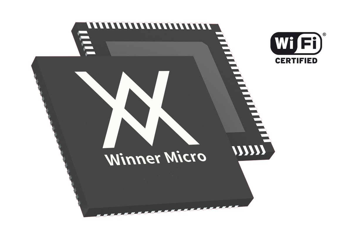 Winnermicro's tweet photo. AP+Sta function could not only complete simple command transmissions but also transfer 720p video data.
More: https://t.co/BwkayEBF5W https://t.co/14ZKKRJes2