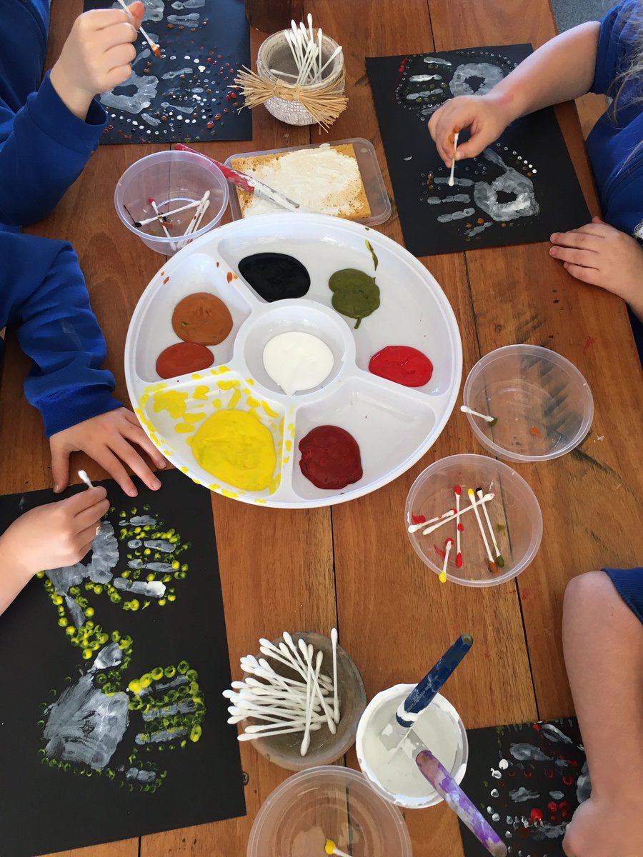 renaejhansen's tweet photo. Our Pre-primary artwork for NAIDOC Day today #naidoc2017 @vasseps https://t.co/C966tsHtuP