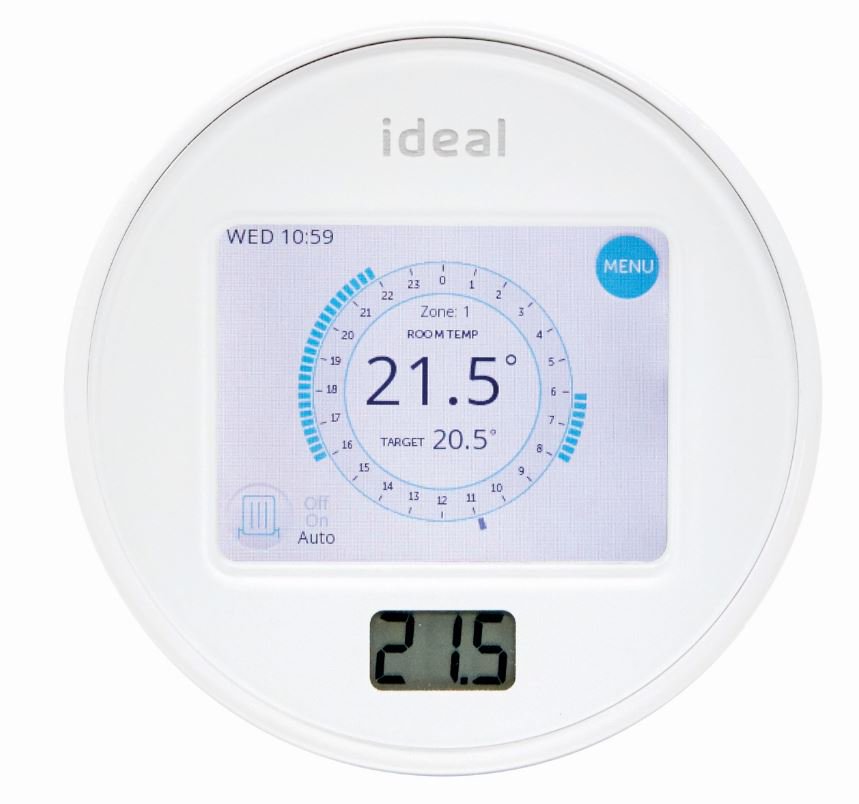 Graham_Merchant's tweet photo. .@ideal_heating’s new Touch Smart Thermostat is easy to install and completely mobile. Pretty smart, huh? https://t.co/hHKYZw9fGJ https://t.co/ZgH848jWdB