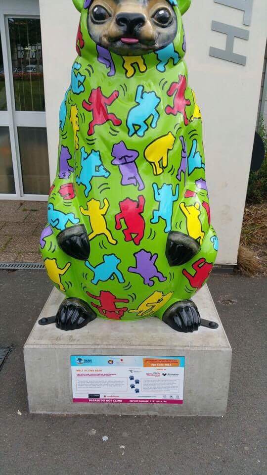 TransportForWM's tweet photo. Lovely day in @handsworthpark for the #NWMBears Hunt two more down! @WellActiveBear #SunGuardian #ThebigSleuth https://t.co/W6xLhoCBaC