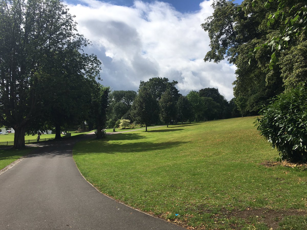 TransportForWM's tweet photo. Lovely day in @handsworthpark for the #NWMBears Hunt two more down! @WellActiveBear #SunGuardian #ThebigSleuth https://t.co/W6xLhoCBaC