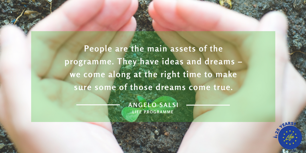 LIFEProgramme's tweet photo. .@angelosalsi1 has been working on #LIFEprogramme for 23 years! Read his interview to learn more about our history https://t.co/eSiwNnc5rM https://t.co/YWQGZKEDg6