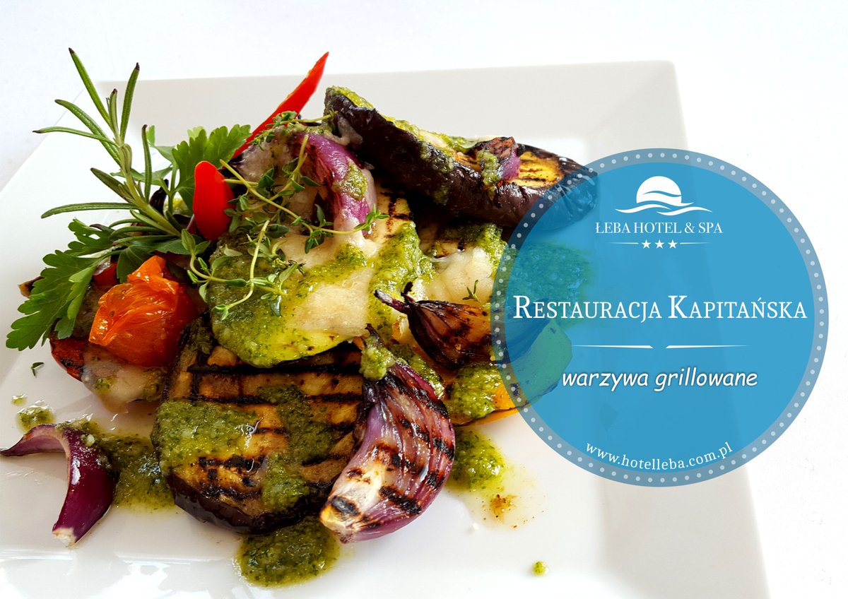 Hotel_Leba's tweet photo. Miłośników kuchni grillowej zapraszamy na WARZYWA GRILLOWANE ZAPIEKANE Z PARMEZANEM I PESTO. Zapraszamy https://t.co/paVvrzUxyL https://t.co/iwDolPwsTQ