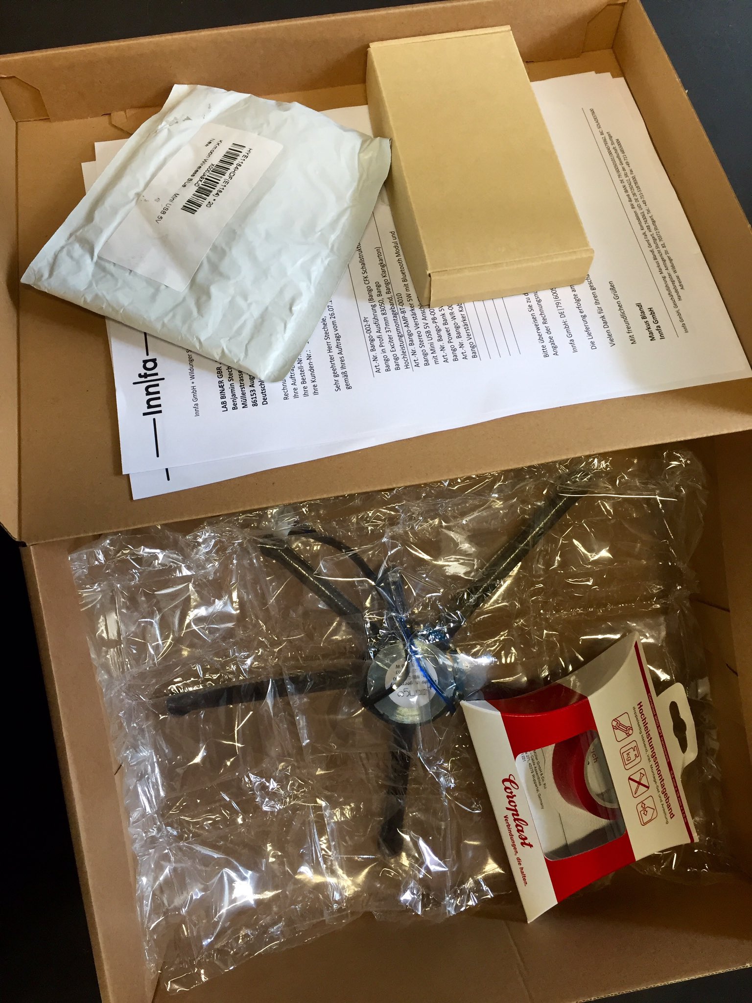 Lab Binaer On Twitter Unboxing An Awesome Present From Stuggi
