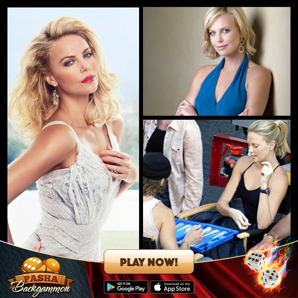 PashaBackgammon's tweet photo. Charlize Theron takes a #break to play #backgammon, during filming of The Italian Job!

Play ▶ https://t.co/lapGE3DLEw

#gameart #boardgames https://t.co/HfHfsao4Ec
