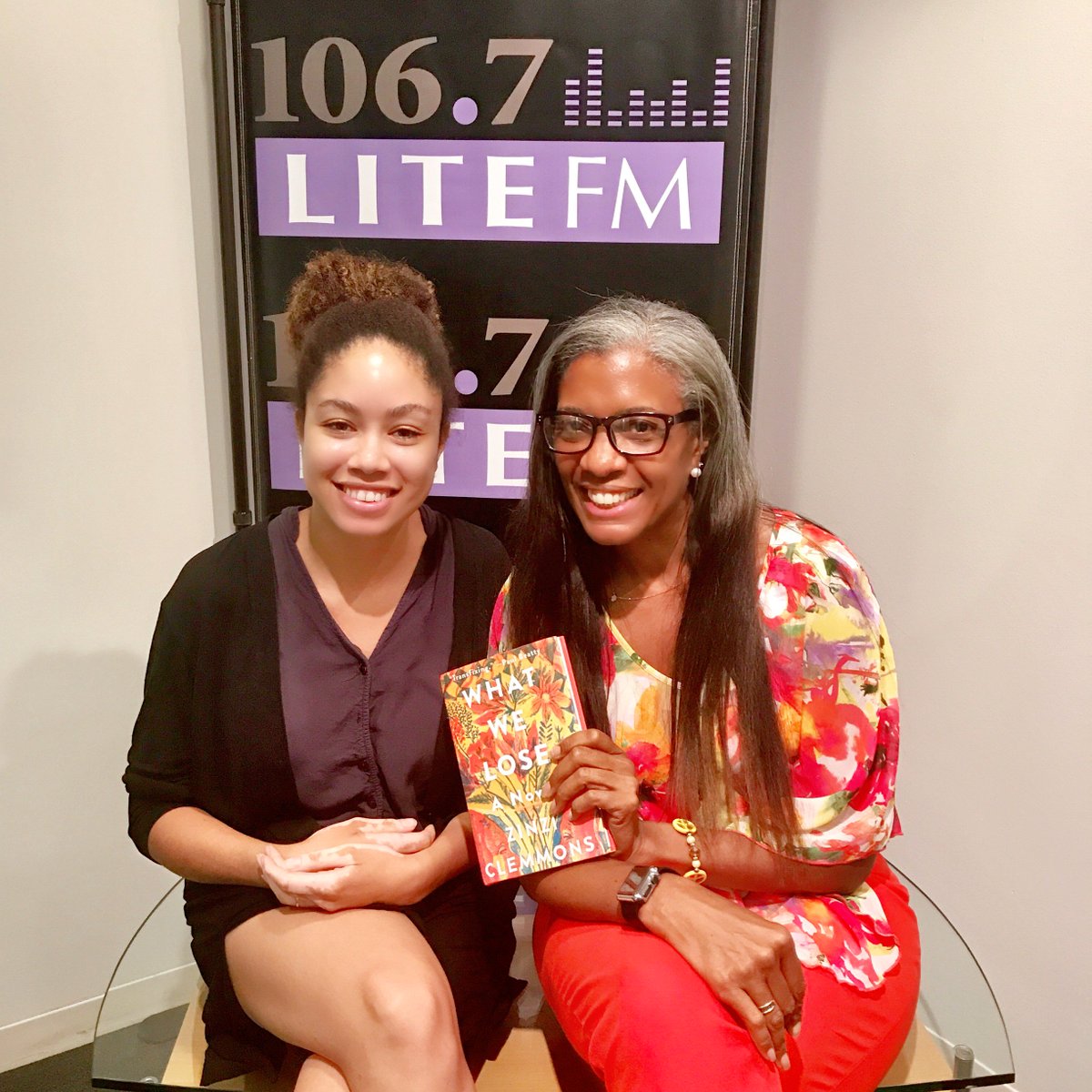1067Litefm's tweet photo. .@zinziclemmons talks dealing with loss, race, identity, & her debut novel #WhatWeLose on the #PublicLibraryPodcast! https://t.co/6T2WbmGH9i https://t.co/wjFXTu8SiE