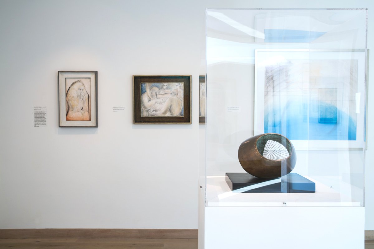 _art_on_sea's tweet photo. Happy #YorkshireDay! We're celebrating with a #flashback to our collaboration with @IngramColl. Look at those #Hepworth's! #CenturyModBrit https://t.co/9KgVGkkWRV