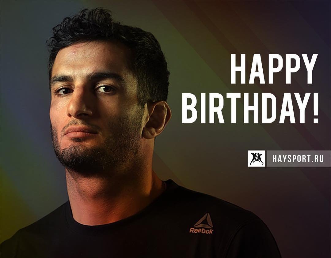                   : Happy birthday to our nation\s pride, the mighty Dreamcatcher himself, Gegard Mousasi! 