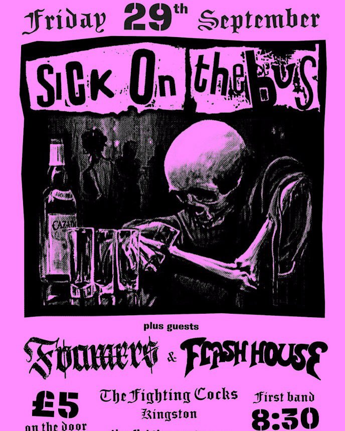 Just announced and can't bloody wait! #sickonthebus <a href="/flashhouseband/">Flash House</a>