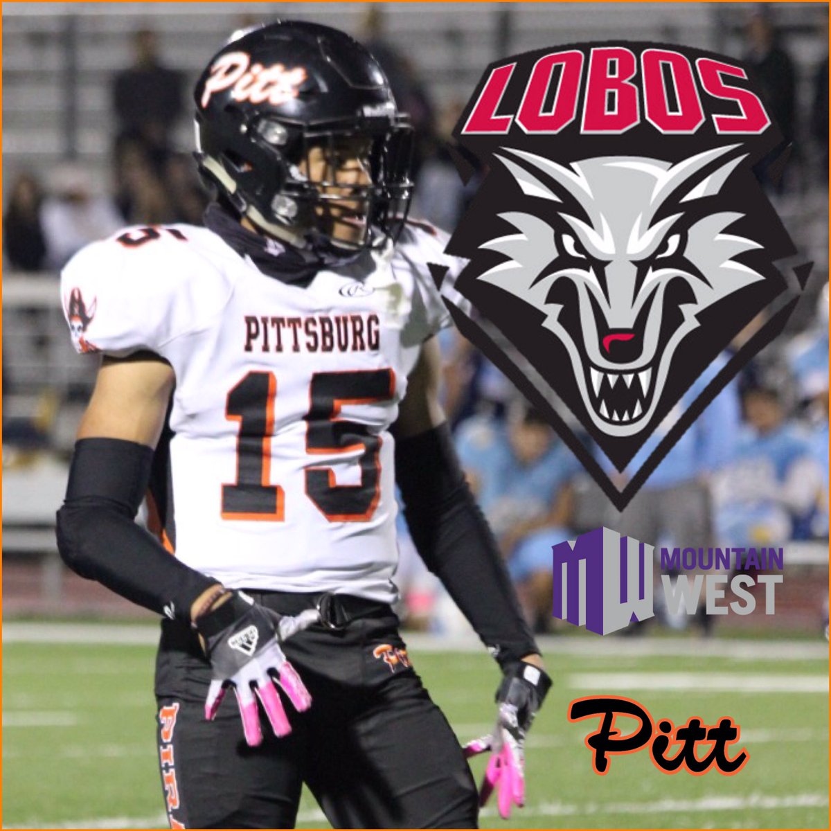 PittHSFootball's tweet photo. Congrats to Senior WR Ajae Boyd @Oneandonlyaboyd for his offer to New Mexico @UNMLOBOS! #hoistthecolors #93yearsofwinning โ ๏ธ๐๐บโ ๏ธ๐บโ ๏ธ๐บ๐โ ๏ธ https://t.co/646J9OfFoo