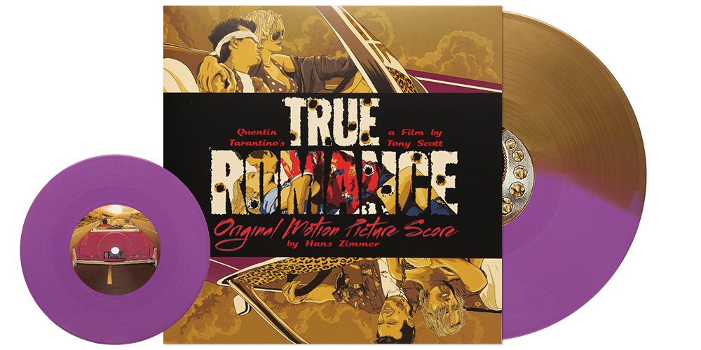 Newbury Comics on Twitter: "BrandNew NC exclusive color True Romance  soundtrack + 7" in semi-embossed gatefold sleeve! https://t.co/gdCArOPq0x  #HansZimmer #TrueRomance… https://t.co/PU8z7Ul3WY"