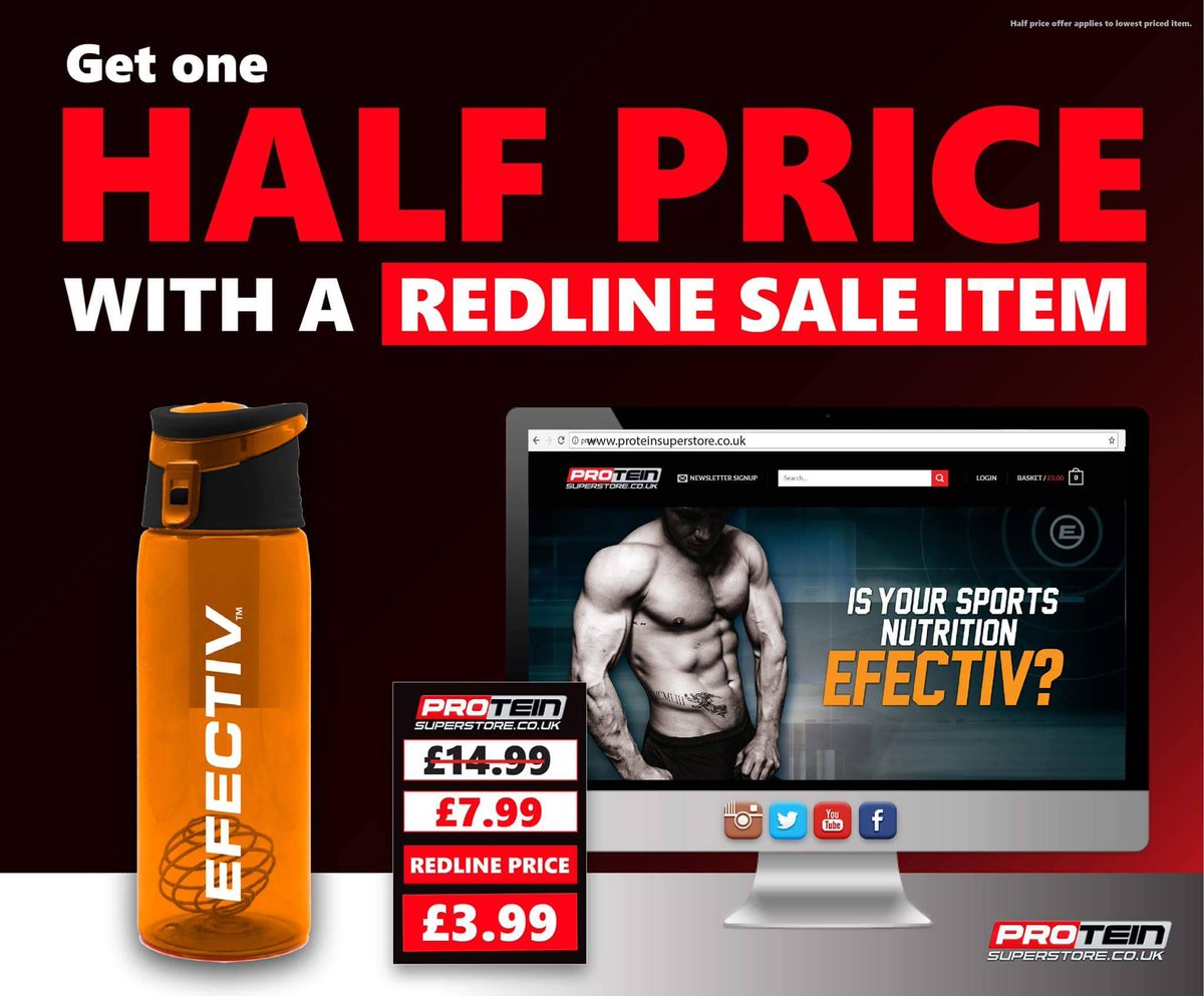 Find this &amp; many other amazing deals at all Protein Superstore branches!
#TeamPSS #Efectiv #Nutrition #Shaker  #Supplements #Protein #BCAAs