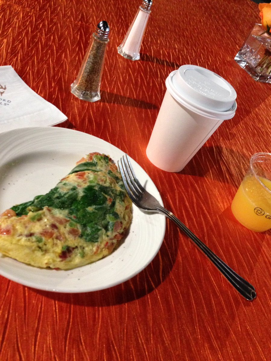 french909's tweet photo. Breakfast of champions #OptumForum2017 https://t.co/Q1A5wesAvN
