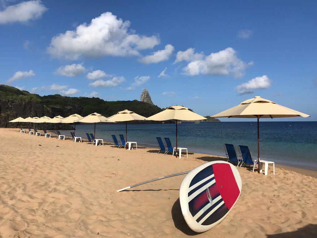 PauloNoronha95's tweet photo. Bom dia... 🏖
#FernandoDeNoronha  #PraiaDoPorto #GuardaSolDoPaulinho #DiaLindo #DeusNoControle https://t.co/c6oyUX2YhQ