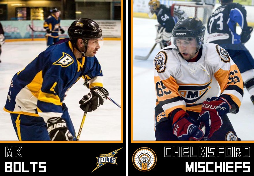 We're playing <a href="/mkbolts/">Milton Keynes Bolts</a> on the 20th August. A pre-playoffs rec game with pride, reputation and playoff morale at stake! #IceHockey #MK