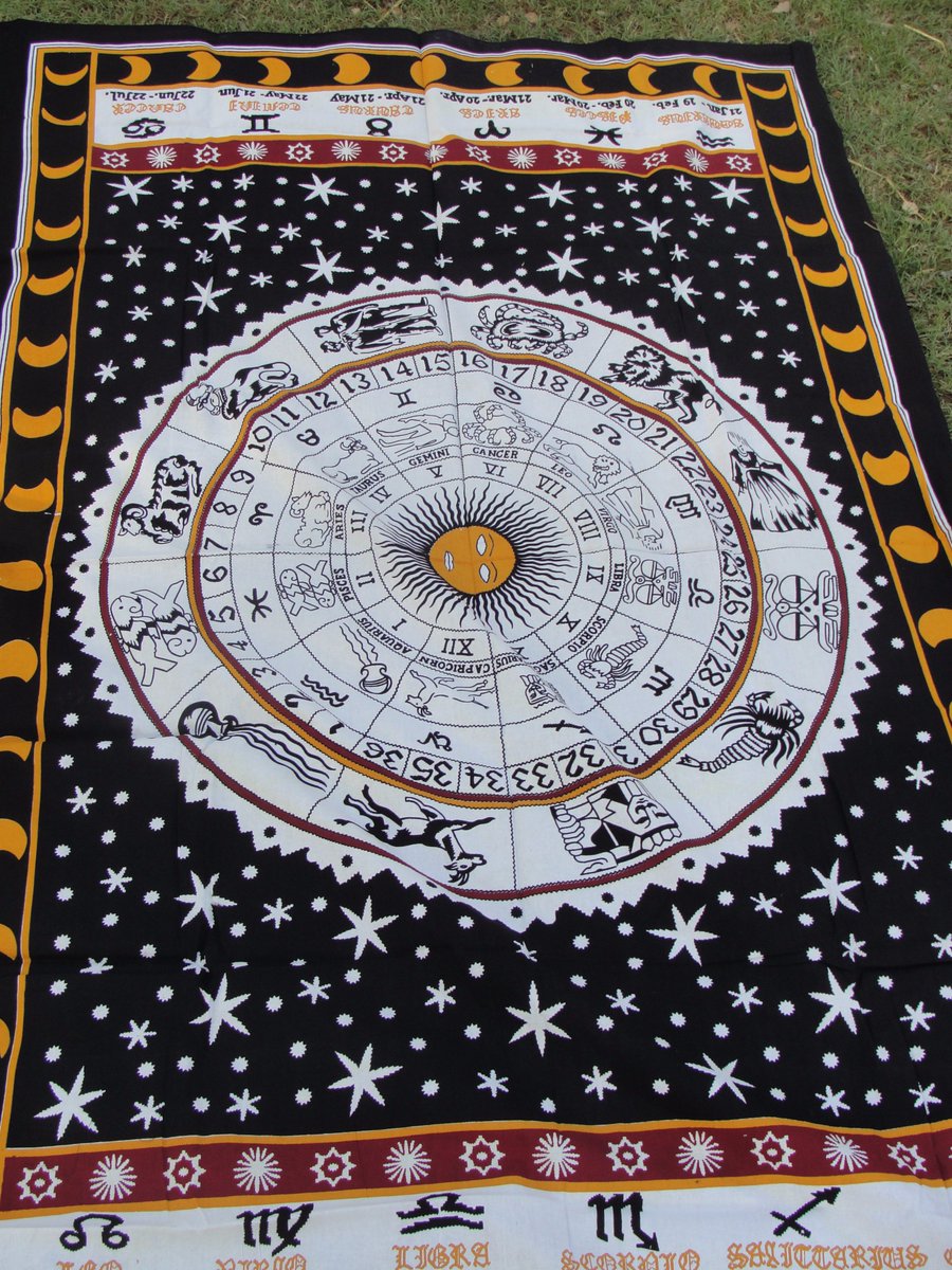 AdneyAdler's tweet photo. Horoscope Tapestries Indian Zodiac Astrology Star Wall Hanging Hippie Bedspread @RoomyDeal @eBayAU Buy: https://t.co/oJor73tqLm https://t.co/pU0F99AgQW