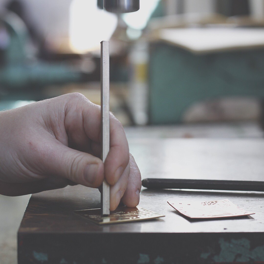 Megan_Falconer's tweet photo. Make your own pendant using my handcrafted tools during my exhibition at Seventeen, Belmont St, Aberdeen // 11th, 19th Aug // 10am - 2pm https://t.co/uCAfHJcMUP
