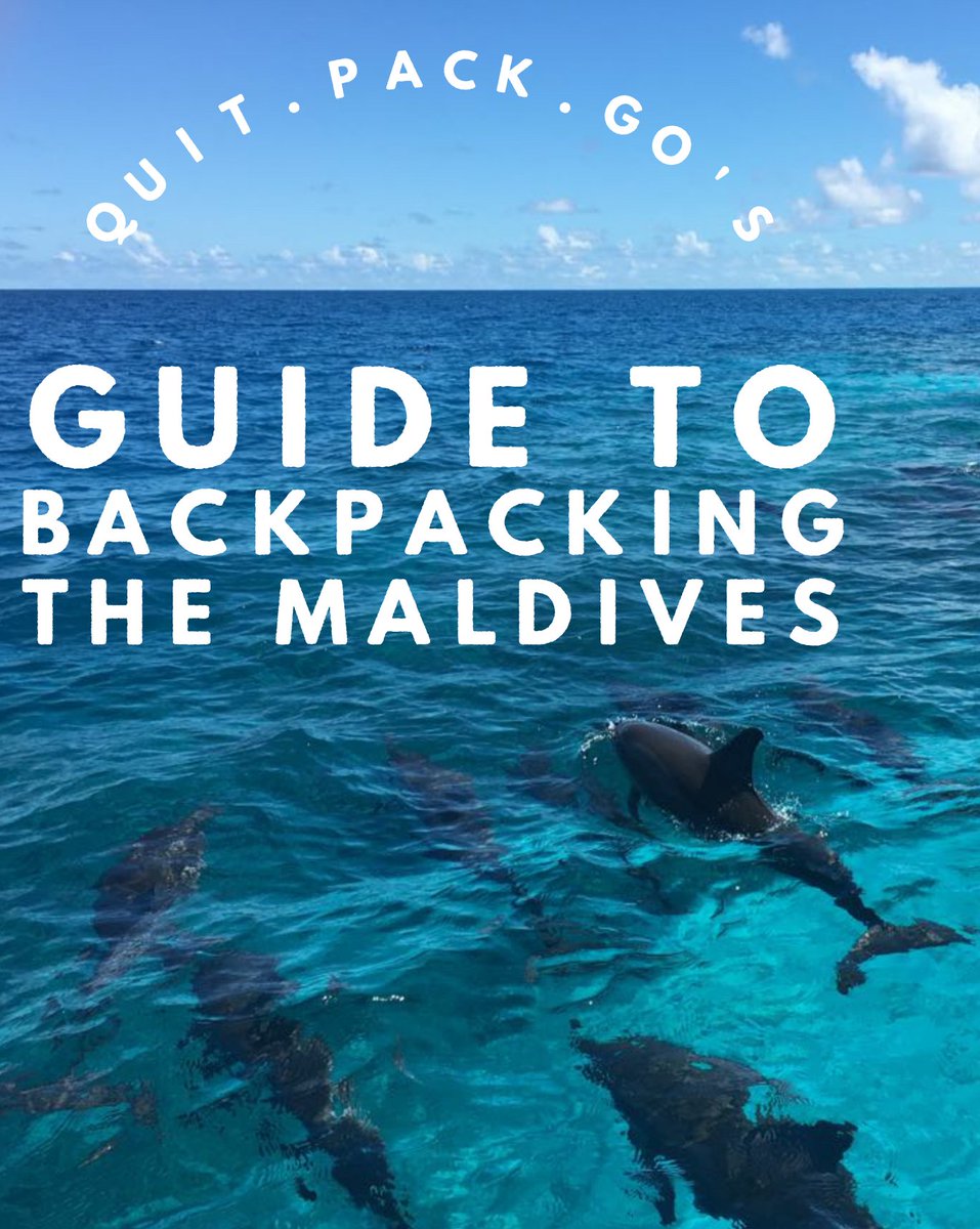 QuitPackGo's tweet image. Quit Pack Go's Backpackers guide to the Maldives is now on sale!

quit-pack-go.myshopify.com