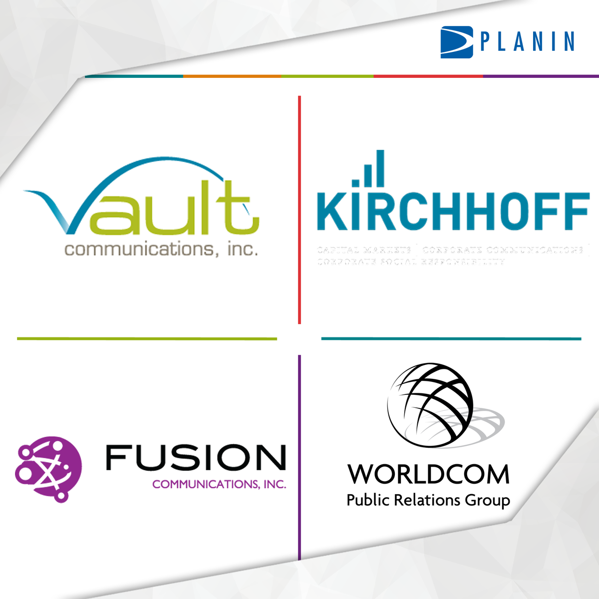 PLANIN's tweet photo. PLANIN anuncia novos parceiros em Miami, Hamburgo e Filadélfia. Bem-vindos @fusionLATAMpr, @Kirchhoff_de e @VaultComm. #PLANIN #WorldComPR https://t.co/ex4QNQTSqN