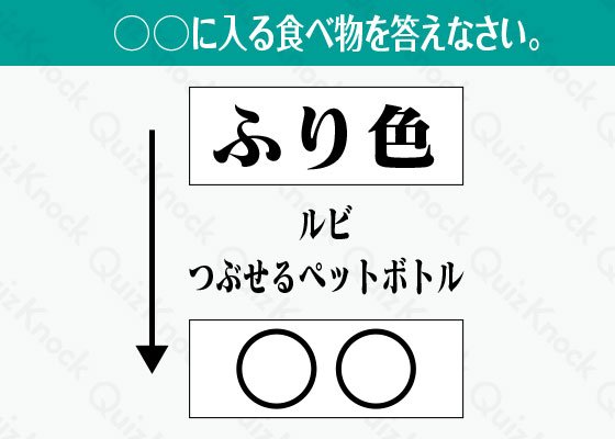 Twitter पर Quizknock クイズノック 食べ物を当てろ 暗号謎解き 謎解きを楽しみたい他の人のために 答えは言わないでね 人 謎解き 答えがわかったら言わずにrt 正解は明日発表です ヒントはこちら T Co Wt6iboutnz T Co 2sowdopszp