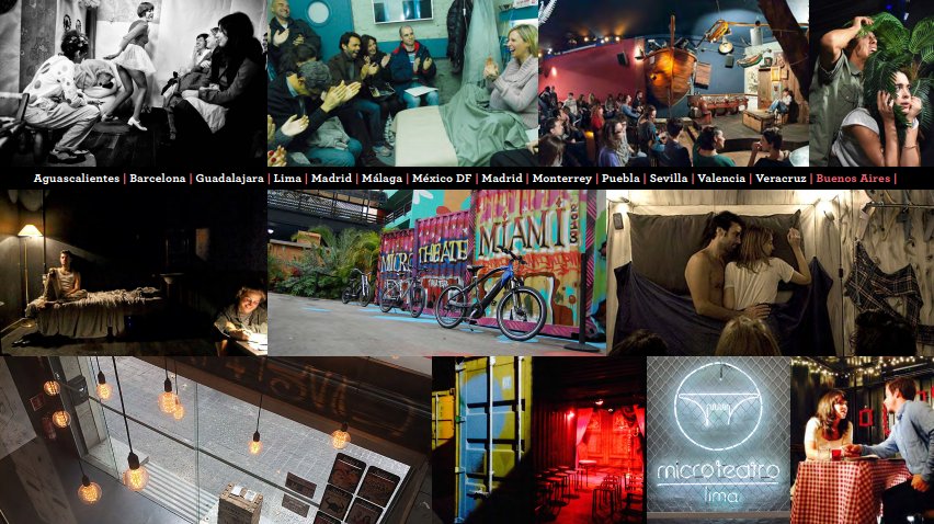 El jueves 3 de agosto... ¡nueva sede! <a href="/MicroteatroBA/">Microteatro BA</a> La Red sigue creciendo y nosotros tan felices ¡Mucha mierda al otro lado del charco!