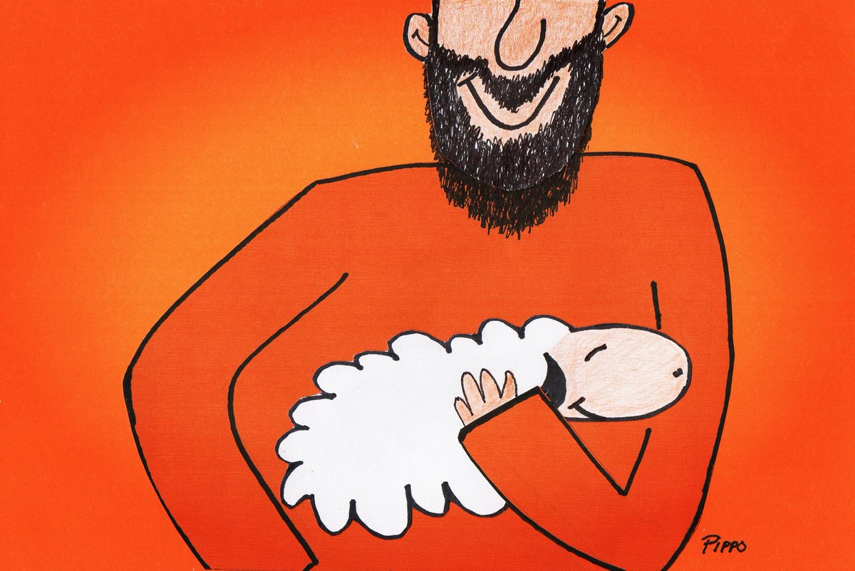 waltervig's tweet photo. #sheeplost #sheep #oveja #love #ink #art #arte #artwork #doodle #drawing #comix #cartoon #humorgrafico #illustration #Pippovig https://t.co/J6uw9oNv5M