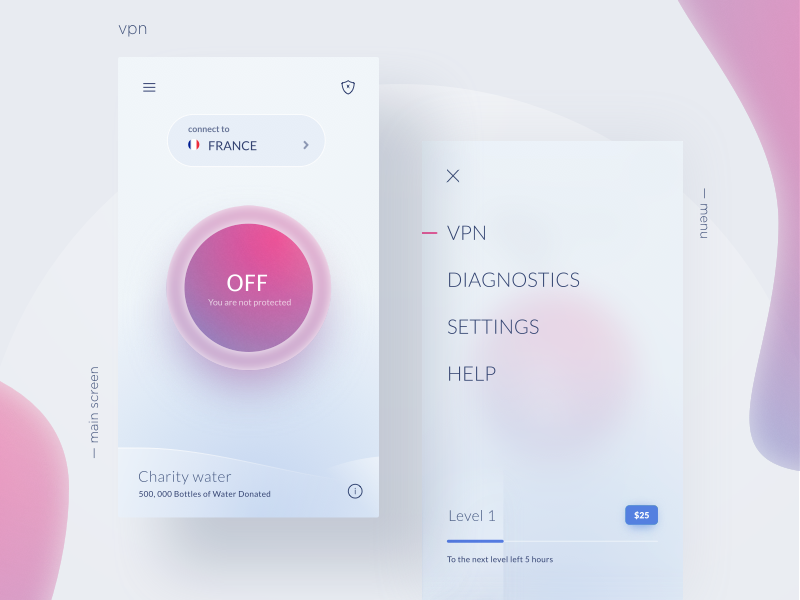 VPN exploration by <a href="/Dmitriy4k/">Dm</a> for <a href="/Rondesignlab/">Rondesignlab</a>: dribbble.com/shots/3699102-…