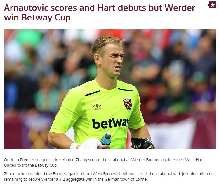 Read West Ham tweet media