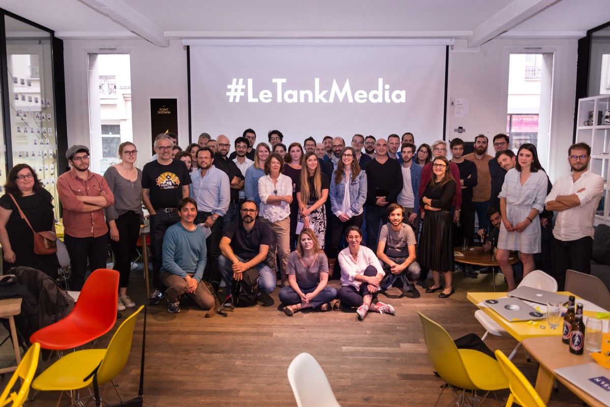Sylvain_Mornet's tweet photo. 👍 Prometteur | Le #TankMedia : un 1er atelier pour lancer la co-construction ! ➡️ https://t.co/Kfgy5vETSt #media via @MMDP &amp; @letankparis https://t.co/oHD9hHh3zo